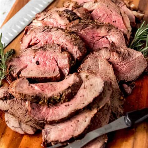 Easy Garlic & Herb Beef Tenderloin Roast - House of Nash Eats