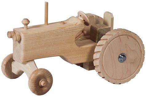 Wooden Toy Farm Tractor Plans - WOODWORKING