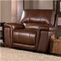 HTL 2678CS Leather Glider Recliner with Swivel | Fashion Furniture | Three Way Recliners