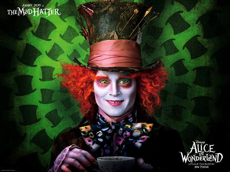 Johnny Depp Mad Hatter Wallpaper - WallpaperSafari