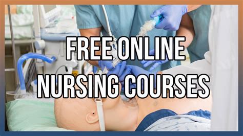 Free Online Nursing Courses - YouTube