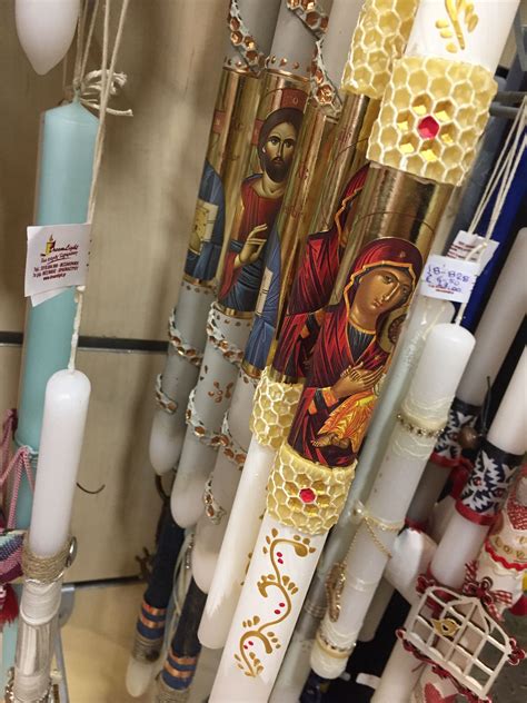 Orthodox Easter Traditional Candles Paschal Candles | Paschal candle, Easter candles, Candle ...