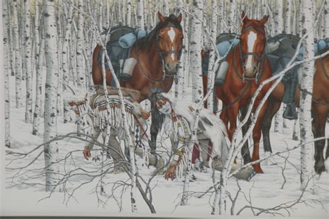 Bev Doolittle Offset Lithograph "Two Indian Horses," 1985 | EBTH