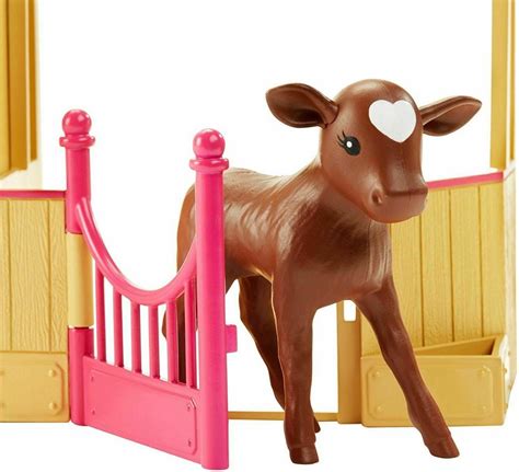 Barbie Farm Vet Playset SET Doll, 7 Animals