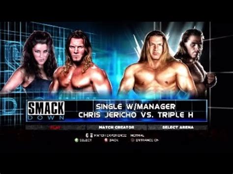 Y2J Chris Jericho vs Triple H - WWE 13 - YouTube