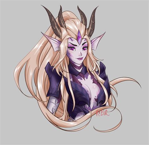 ArtStation - Dragon Sorceress Zyra Fanart