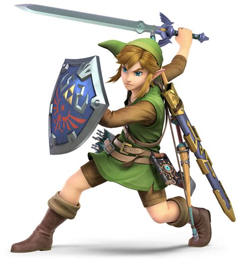 Link, Tunic of the Wild Art - Super Smash Bros. Ultimate Art Gallery