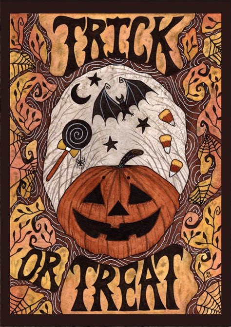 Pin by JT on Fall Yall | Vintage halloween art, Vintage halloween posters, Vintage halloween images