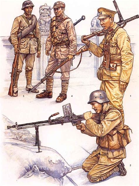 Uniforms 1 93745 - Chinese Army - Mine Creek Battlefield | Military art, Military drawings ...