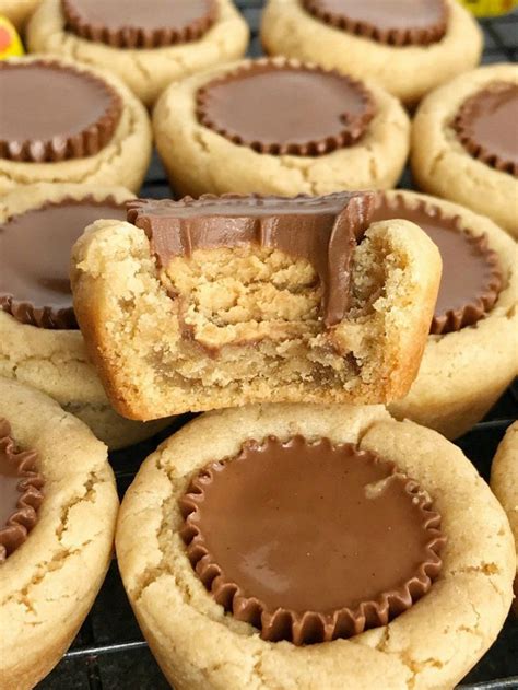 Reese's Peanut Butter Cookie Cups | Peanut Butter Cookies | Reese's ...