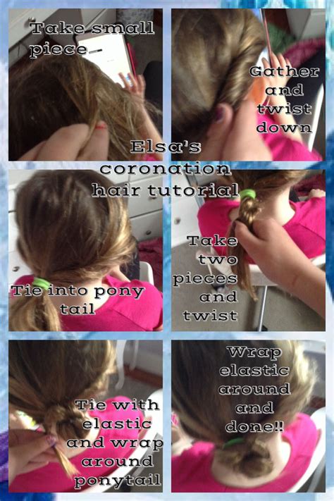 Elsa hair tutorial!! | Elsa hair, Hair tutorial, Tutorial