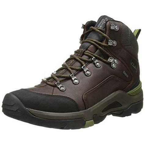 Clarks - Clarks Men's Outride Hi GTX Boots Hiking Boot, Brown Leather ...