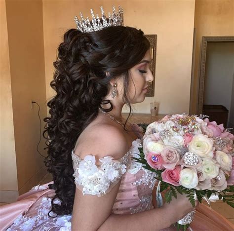 Check out half up half down quinceanera hairstyles. You can create many ...