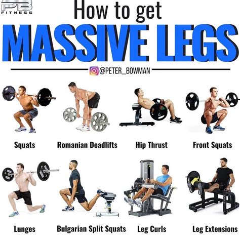 Build Massive Strong Legs & Glutes With This Amazing Workout And Tips! - GymGuider.com | Leg ...