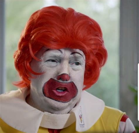 Trump Ronald McDonald Clown Blank Template - Imgflip