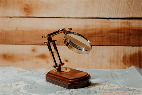 Vintage Magnifying Glass With Stand — The Handmade Store