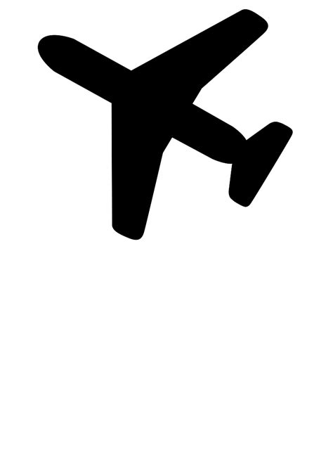 Airplane Clip Art at Clker.com - vector clip art online, royalty free ...