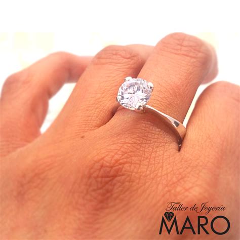 Anillo De Plata .925 De Compromiso – Taller de Joyería MARO