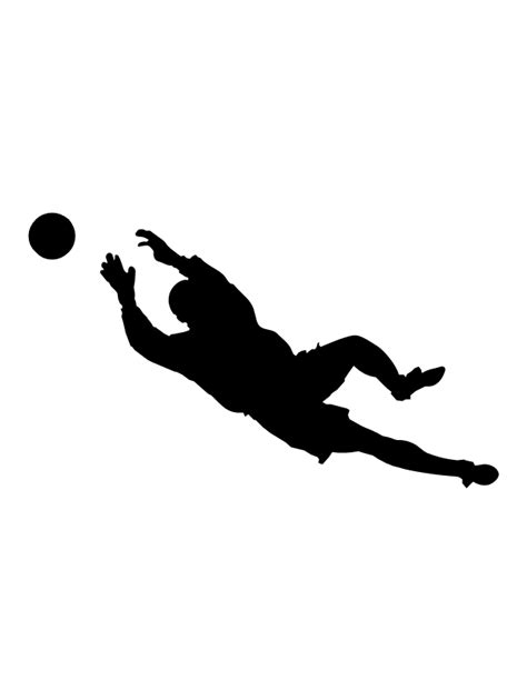 Goalie Soccer Clipart