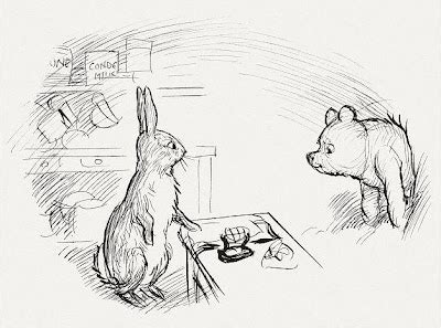 BibliOdyssey: Original Winnie The Pooh Drawings