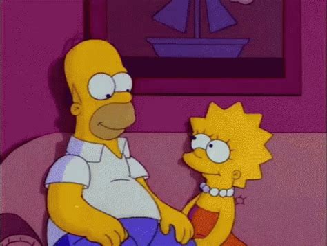 Love My Dad Homer GIF - LoveMyDad Homer Lisa - Discover & Share GIFs