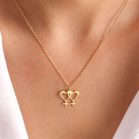 Feminist Necklace Female Symbol Necklace Venus Necklace - Etsy