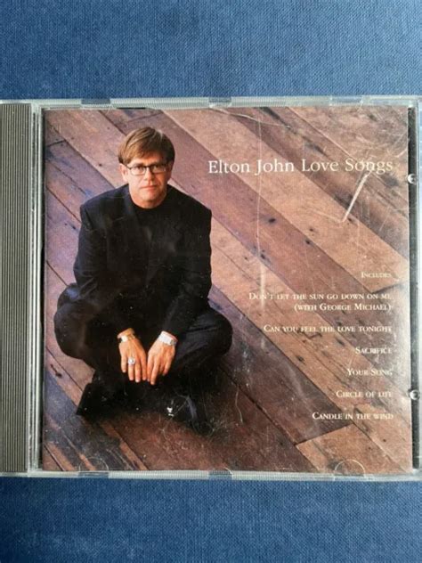 ELTON JOHN LOVE Songs Used 17 Track Greatest Ballad Hits Cd 70s 80s 90s Pop EUR 2,04 - PicClick IT