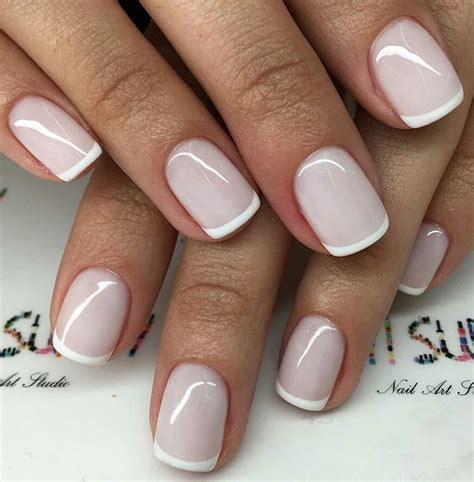 Klassiek Frans. - Nageldesign | Gel nails french, Nails, Trendy nails