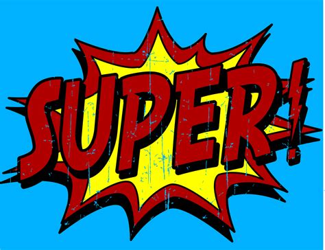 Superhero words clip art 4 - WikiClipArt