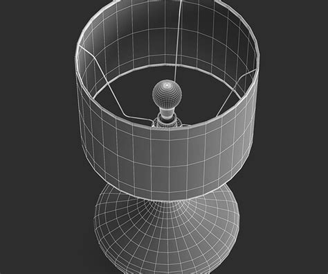 ArtStation - Black Glass Table Lamp | Resources