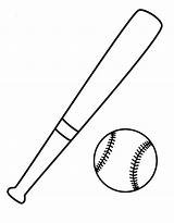 Baseball Bat And Ball coloring Page  Download Print Or Color Online sketch template
