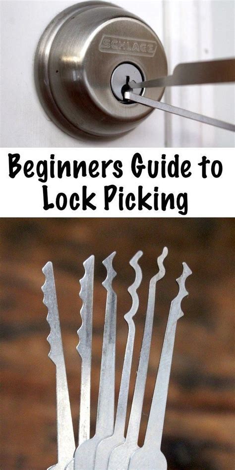 Beginners Guide to Lock Picking ~ Lock picking is an easy survival skill to learn, and there are ...