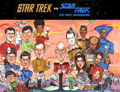 Star Trek Caricature - Star Trek Fan Art (749019) - Fanpop