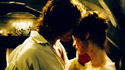 Outlander — Jamie and Claire | Best TV Kisses | POPSUGAR Entertainment ...