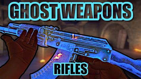 GHOST WEAPONS (Rifles) ★ CS:GO Showcase - YouTube