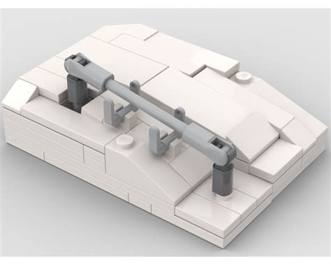 LEGO MOC Micro Beginner Ski Slope with Lift by ecureuils | Rebrickable - Build with LEGO