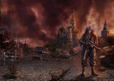 Fonds d'ecran 3375x2420 Apocalypse Moscou Homme Guerrier Fantasy ...