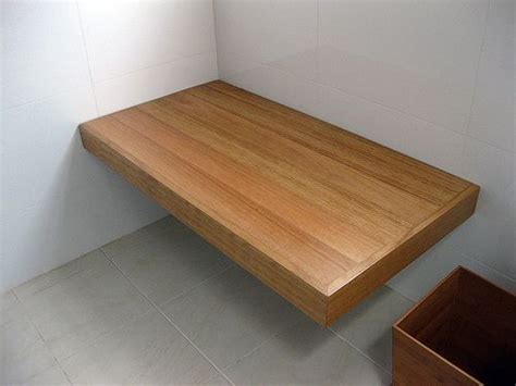 floating bench brackets - Google Search | Shower seats, Small mudroom ...