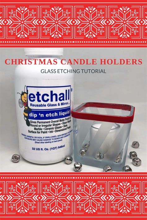 Nadine Carlier: Etchall Christmas Candle Holder