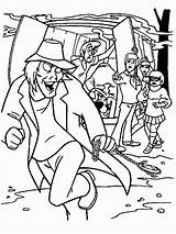 Scooby Doo Monster Coloring Pages  Coloring Home sketch template