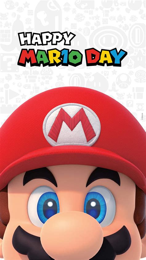 MAR10 DAY, happy, mario, mario bros, mario day, my nintendo, nintendo, super mario, HD phone ...