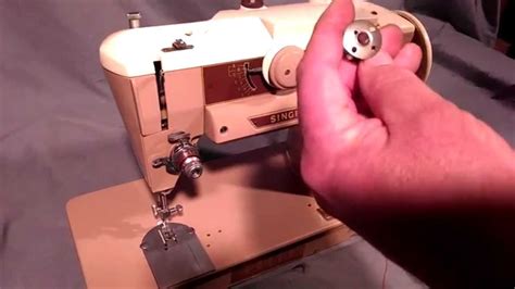 Youtube tutorial: How to Wind Bobbins and Thread Vintage Singer Sewing Machine 401 401A 40 ...