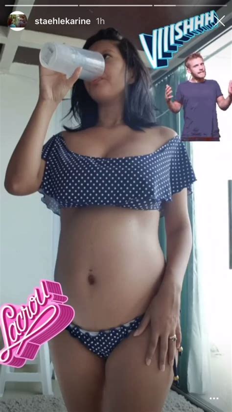 '90 Day Fiancé': Karine Flaunts Baby Bump in Pic on Instagram