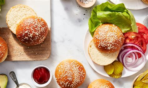 Beautiful Burger Buns Recipe | King Arthur Baking