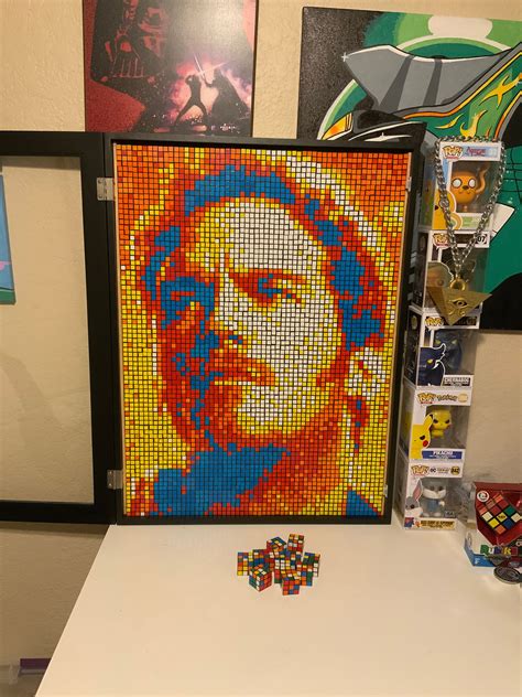 Star-Lord Rubiks Cube Mosaic | Etsy