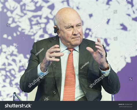 Barcelona - November 14: Nobel Peace Prize In 1993 Frederick Willem De Klerk Speaking At The ...