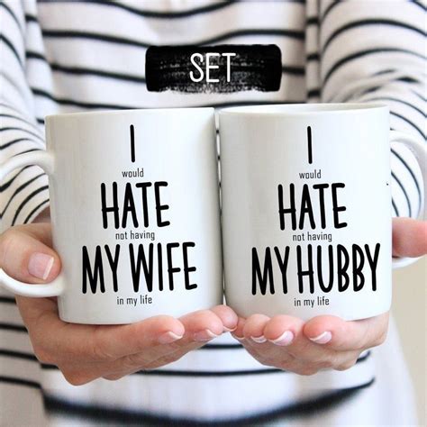 Couple Mug Gift Funny Gift for Him Wife Mug Valentines | Etsy in 2020 | Funny gifts for him ...