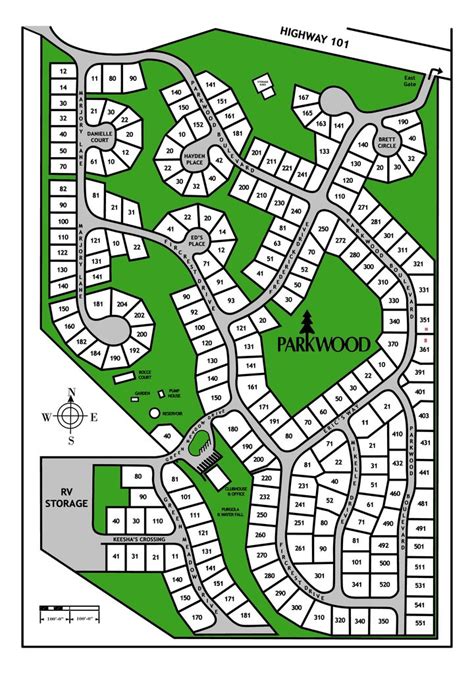 Map of Parkwood Community