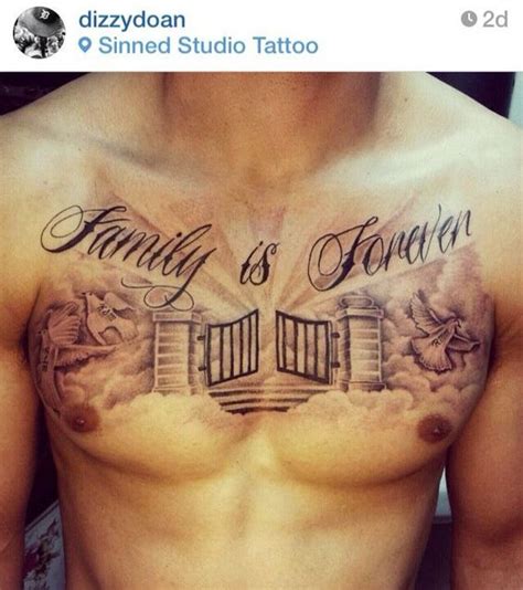 Family Cool Chest Tattoos, Chest Tattoos For Women, Chest Piece Tattoos, Chest Tattoo Men ...