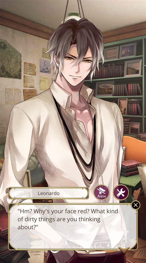 Leonardo Da Vinci | Character Review | Ikémen Vampire | Sweet & Spicy | Otome Game Reviews